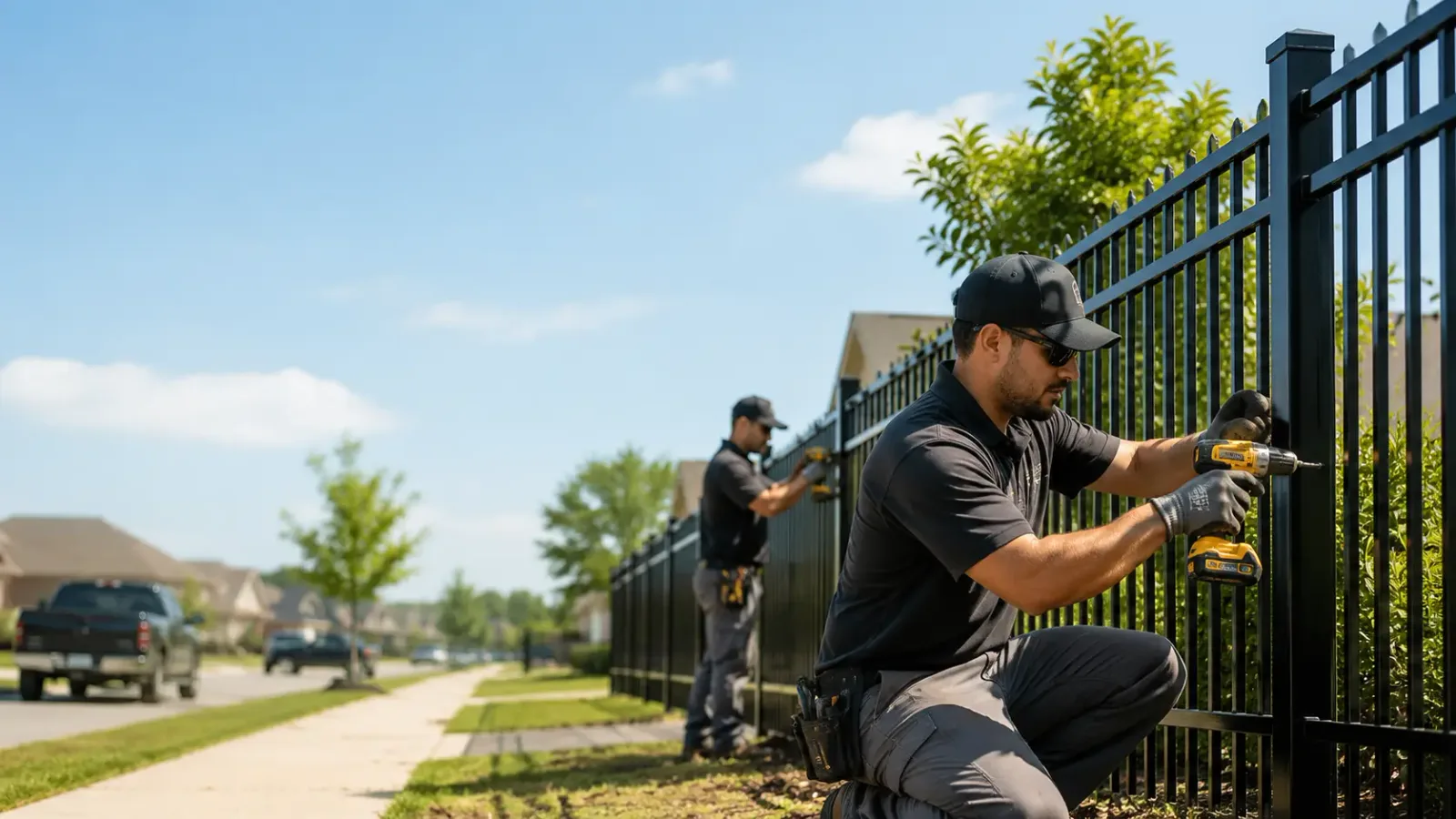 Metal Fence Installation in Paris, OH